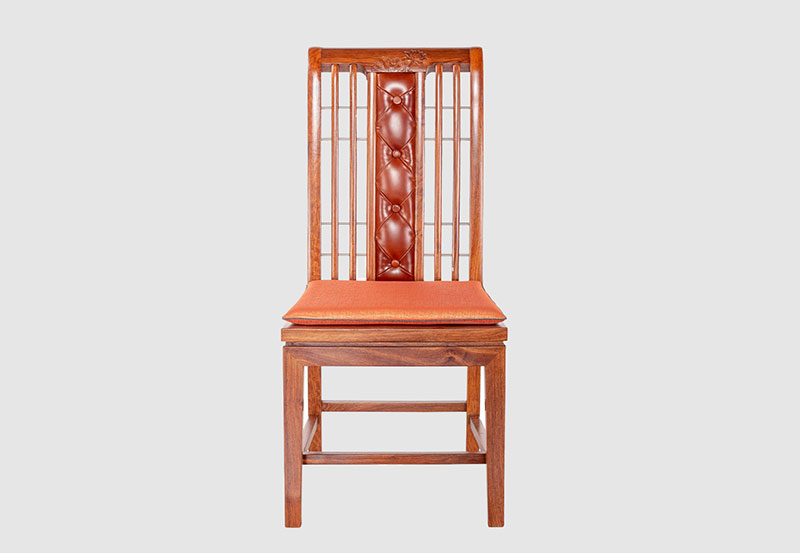 华容芙蓉榭中式实木餐椅效果图